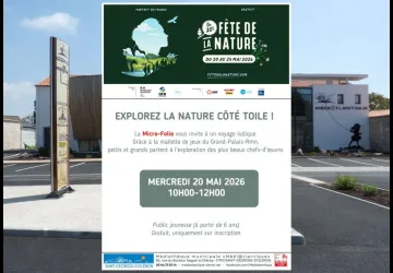 Atelier jeunesse "Explorez la Nature côté Toile ! "_Saint-Georges-d'Oléron